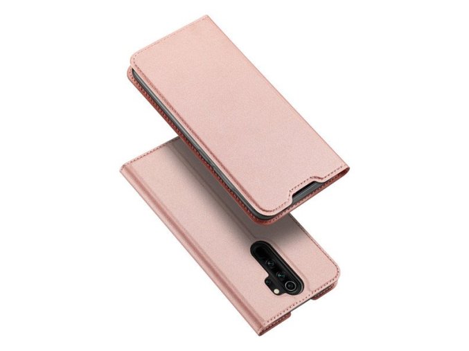 eng pl DUX DUCIS Skin Pro Bookcase type case for Xiaomi Redmi Note 8 Pro pink 55143 1