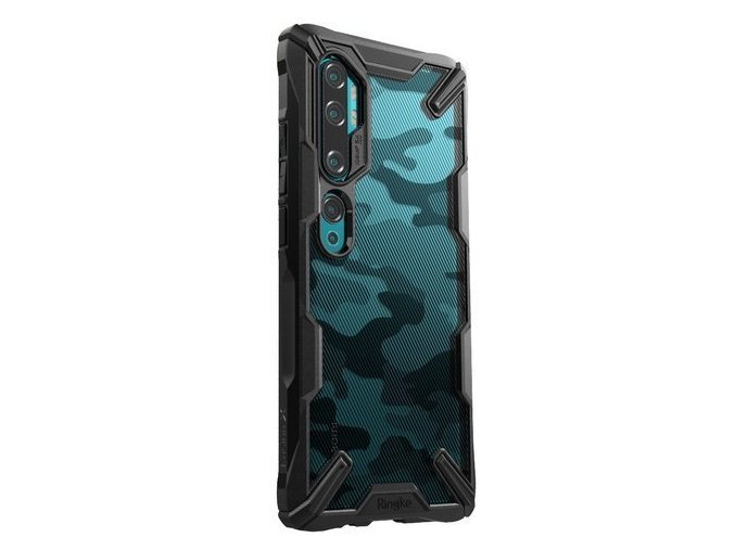 eng pm Ringke Fusion X Design durable PC Case with TPU Bumper for Xiaomi Mi Note 10 Mi Note 10 Pro Mi CC9 Pro Camo Black XDXI0005 56622 8