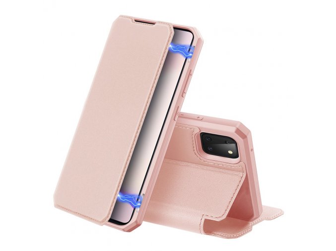 eng pl DUX DUCIS Skin X Bookcase type case for Samsung Galaxy Note 10 Lite pink 60095 1 kopie