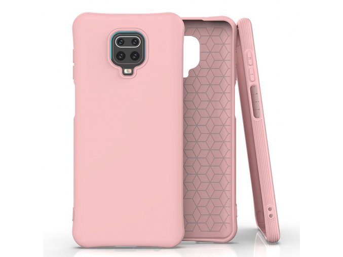 eng pl Soft Color Case flexible gel case for Xiaomi Redmi Note 9 Pro Redmi Note 9S pink 61493 1