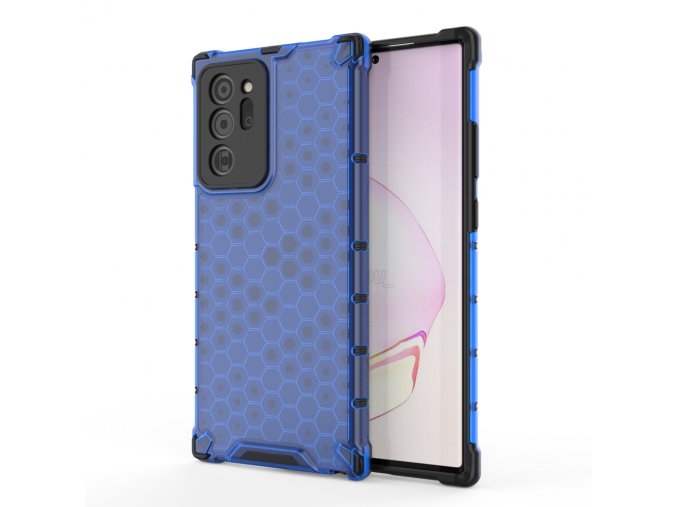 eng pl Honeycomb Case armor cover with TPU Bumper for Samsung Galaxy Note 20 blue 61729 1