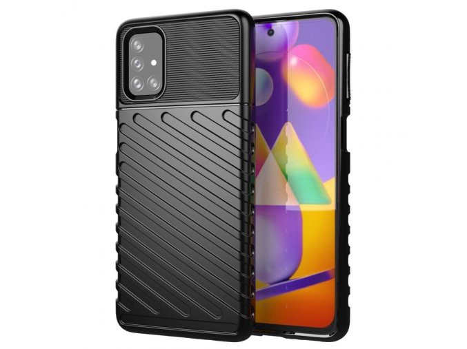 eng pl Case SAMSUNG GALAXY M31s Armored Thunder Case black 70201 1