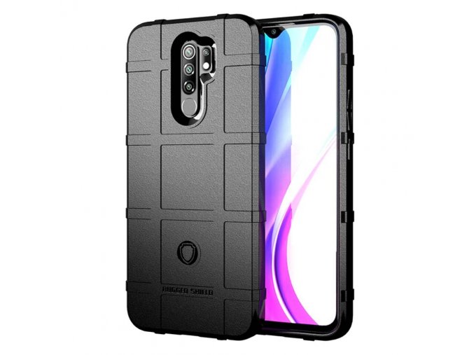 eng pl Case XIAOMI REDMI 9 Armored Rugged Square black 70157 1