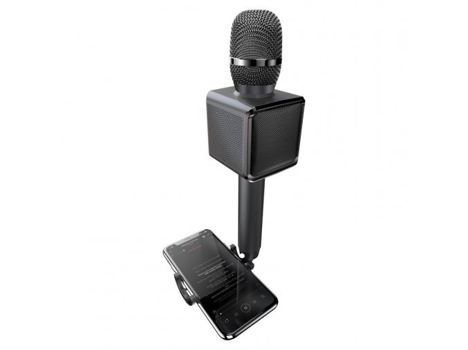 eng pl Dudao wireless bluetooth microphone for karaoke black Y16 black 62443 1