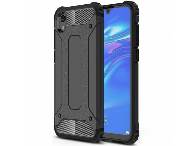 eng pl Hybrid Armor Case Tough Rugged Cover for Huawei Y5 2019 Honor 8S black 51474 1