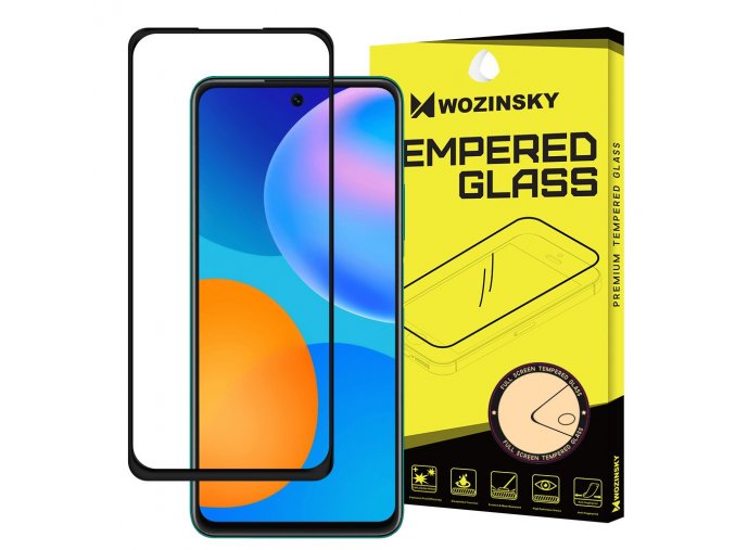 eng pl Wozinsky Tempered Glass Full Glue Super Tough Screen Protector Full Coveraged with Frame Case Friendly for Huawei P Smart 2021 black 66111 1