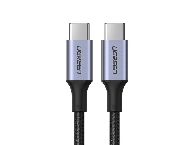 eng pl Ugreen USB Type C USB Type C cable 5 A 100 W Power Delivery Quick Charge 3 0 FCP 480 Mbps 1 5 m gray 70428 US316 60458 1