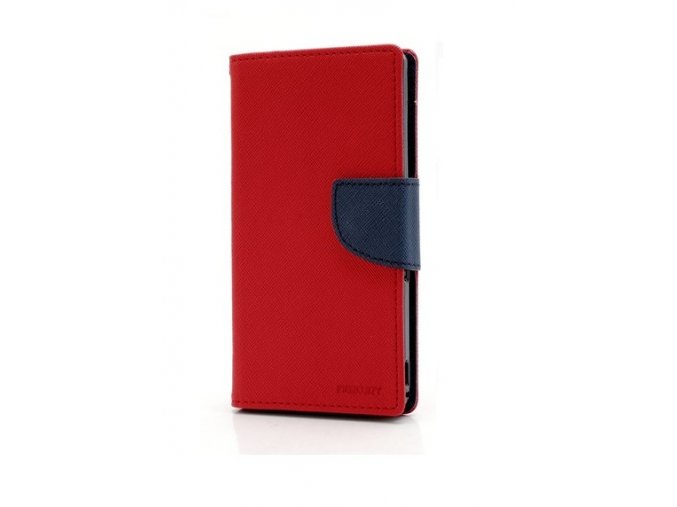 PU kožené pouzdro na Samsung Galaxy A42 5G - červené