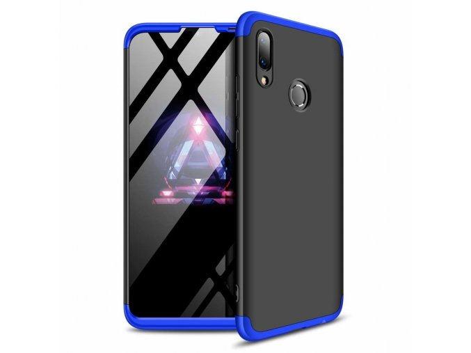 eng pl 360 Protection Front and Back Case Full Body Cover Huawei P Smart 2019 black blue 47424 1