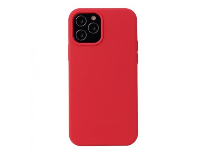 silikonovy kryt pro iphone 12 12 pro cerveny