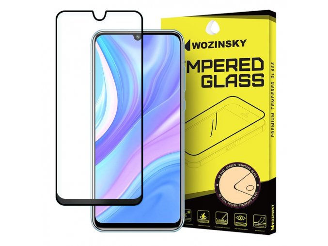 eng pl Wozinsky Tempered Glass Full Glue Super Tough Screen Protector Full Coveraged with Frame Case Friendly for Huawei P40 Lite Nova 7i Nova 6 SE black 59202 1