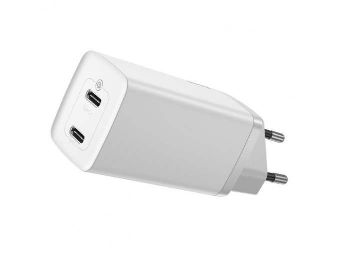 eng pl Baseus GaN2 Lite Quick Charger 2x USB Typ C 65 W Power Delivery 3 0 Quick Charge 4 SCP FCP AFC white CCGAN2L E02 67411 1