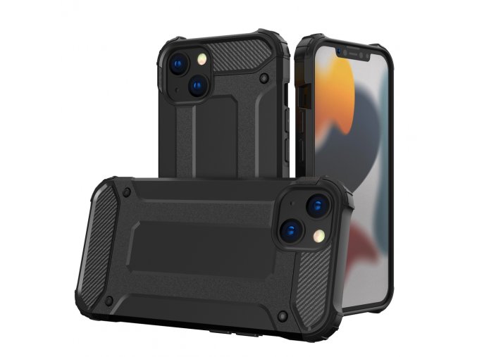 Armor kryt na iPhone 13 / iPhone 14 - černý