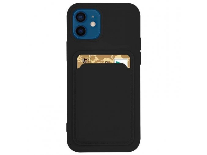 pol pl Card Case silikonowe etui portfel z kieszonka na karte dokumenty do Xiaomi Redmi Note 10 Pro czarny 75553 1