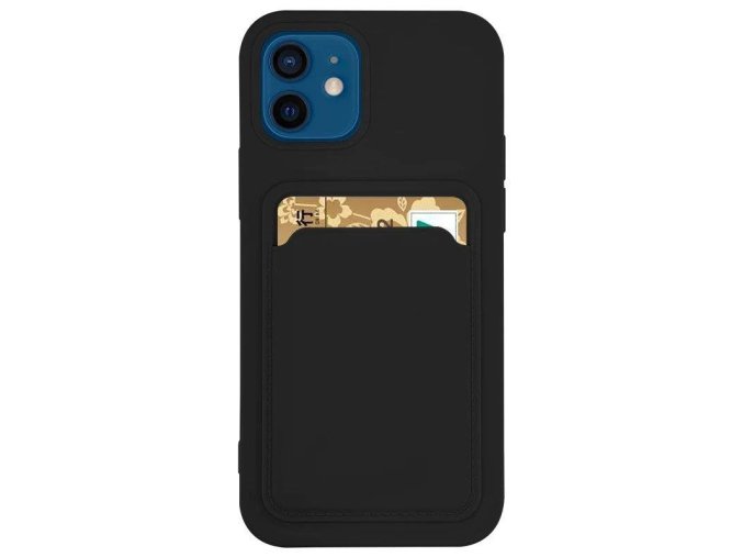 pol pl Card Case silikonowe etui portfel z kieszonka na karte dokumenty do Xiaomi Redmi Note 10 Pro czarny 75553 1