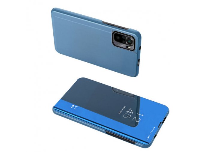 eng pm Clear View Case cover for Xiaomi Redmi Note 10 5G Poco M3 Pro blue 74726 8