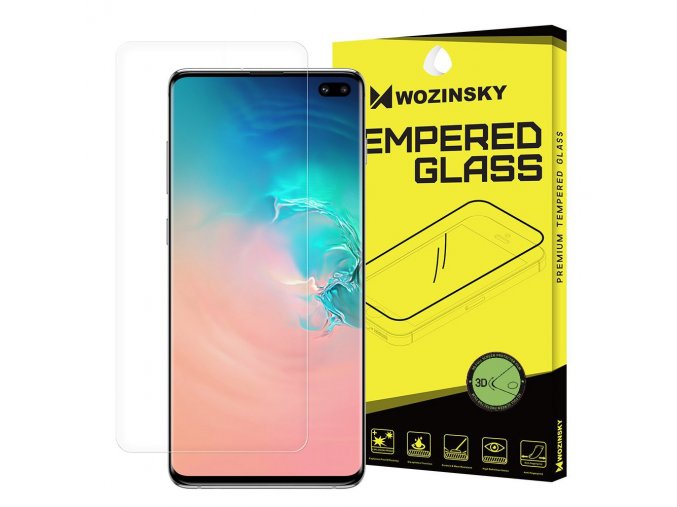 eng pl Wozinsky 3D Screen Protector Film Full Coveraged for Samsung Galaxy S10 Plus in display fingerprint sensor friendly 48914 5