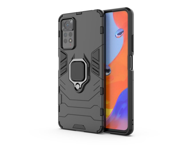 eng pl Ring Armor tough hybrid case cover magnetic holder for Xiaomi Redmi Note 11 Pro 11 Pro black 88988 1