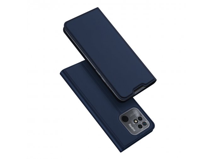 eng pl Dux Ducis Skin Pro flip case for Xiaomi Redmi 10C blue 92980 1