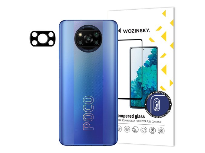 eng pl Wozinsky Full Camera Glass 9H Full Camera Tempered Glass for Xiaomi Poco X3 Pro Poxo X3 NFC Camera 95831 1