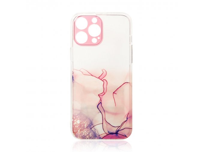 eng pl Marble Case for Xiaomi Redmi Note 11 Gel Cover Marble Pink 96260 1