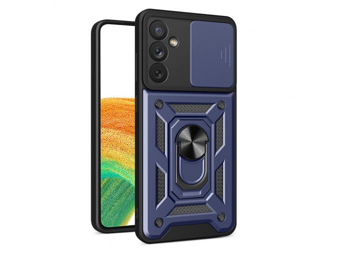 Armor Camshield kryt na Samsung Galaxy A14 - modrý