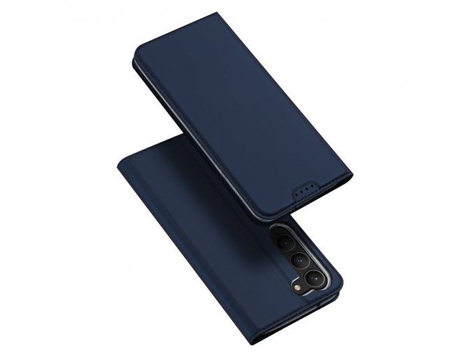 Dux Ducis Skin Pro luxusní flipové pouzdro na Samsung Galaxy S23 - modré
