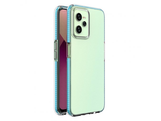 TPU Spring ultratenký kryt na Realme C35 - světle modrý