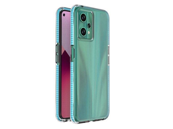 TPU Spring ultratenký kryt na Realme 9 Pro - světle modrý