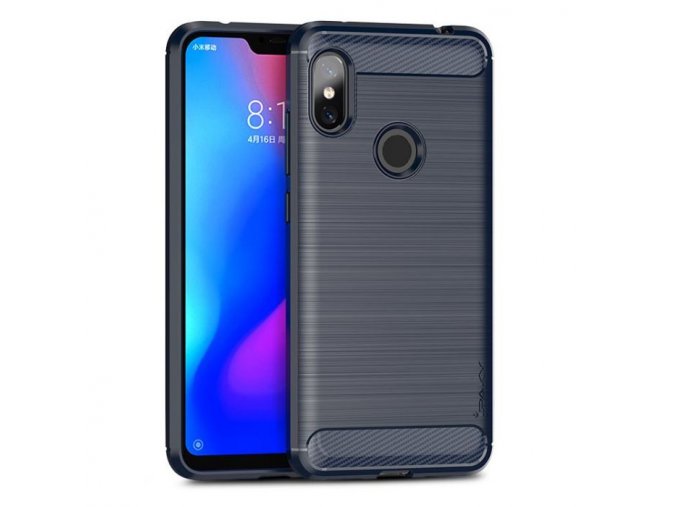 ipaky rugged armor blue xiaomi redmi note 6 pro 1