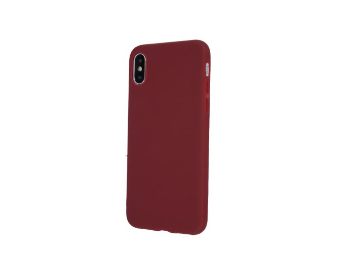 Matný TPU kryt na Huawei P20 Lite - burgundy