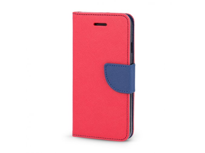 PU kožené pouzdro na Motorola Moto E30 / E40 - červeno-modré