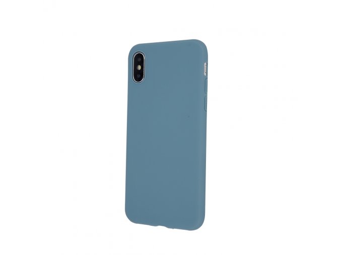 Matný TPU kryt na Huawei P20 Lite - šedo modrý