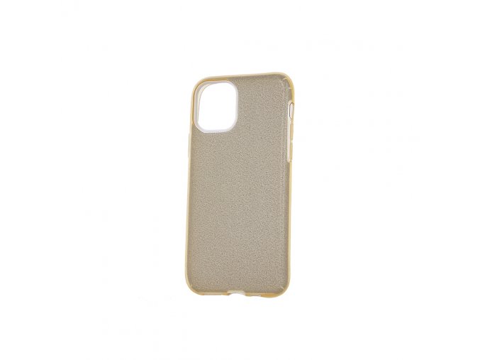 Třpytivý kryt na iPhone 11 Pro - zlatý