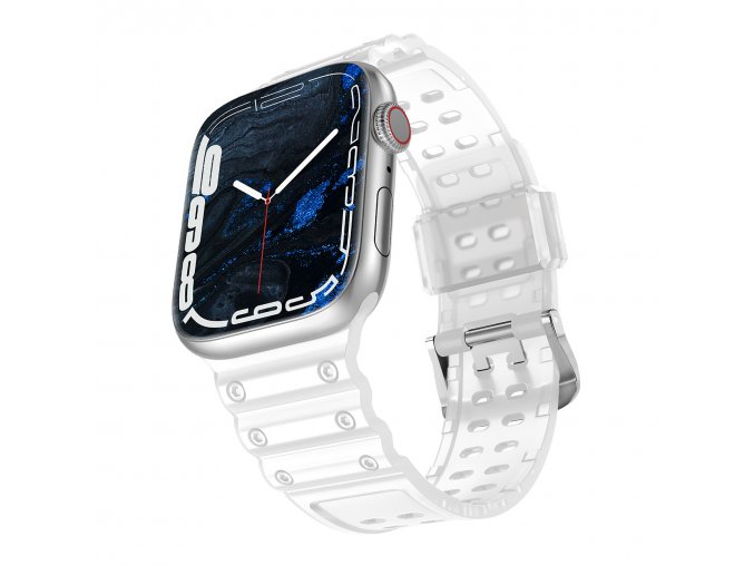 eng pl Strap Triple Protection strap for Apple Watch Ultra SE 8 7 6 5 4 3 2 1 49 45 44 42 mm bracelet bracelet transparent 135942 1