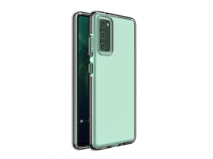 TPU Spring ultratenký kryt na Xiaomi Mi 10T 5G / Mi 10T Pro 5G - černý