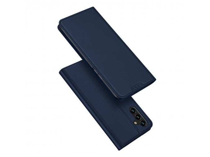 Dux Ducis Skin Pro luxusní flipové pouzdro na Samsung Galaxy A14 / A14 5G - modré