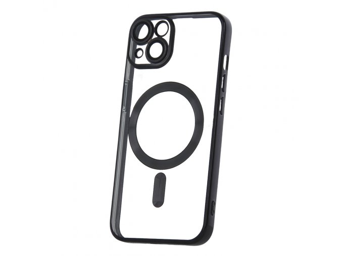 Chrome MagSafe kryt na iPhone 14 Plus – černý