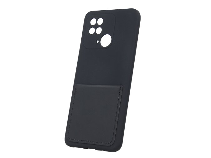 Matný Card Cover kryt na Xiaomi Redmi 10C – černé