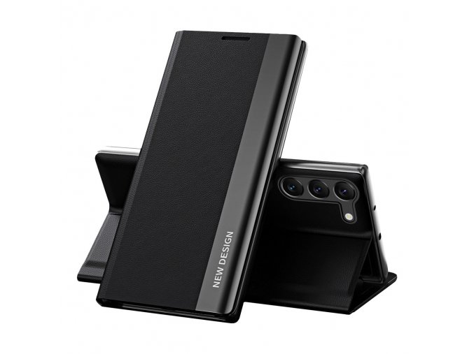 Pouzdro Sleep Flip SView Cover Pro na Samsung Galaxy S23 Plus - černé