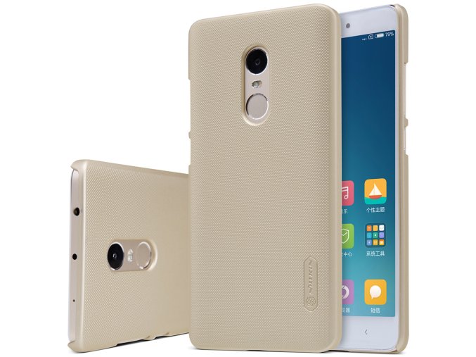 Obal Nillkin Super Frosted Shield na Xiaomi Redmi Note 4 zlatý 1