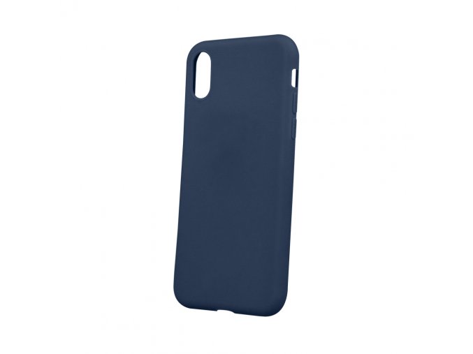 Matný TPU kryt na iPhone 15 Pro - tmavě modrý