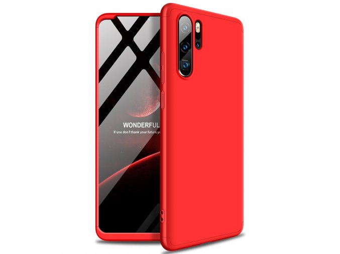 eng pl GKK 360 Protection Case Front and Back Case Full Body Cover Huawei P30 Pro red 48847 1