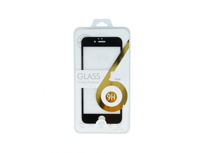 5D Full Glue tvrzené sklo na iPhone 15 - černé