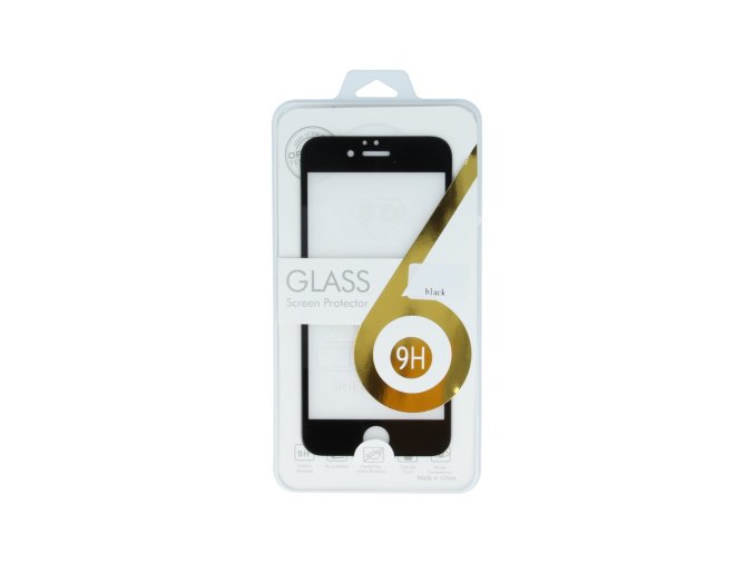 5D Full Glue tvrzené sklo na iPhone 15 Pro Max - černé