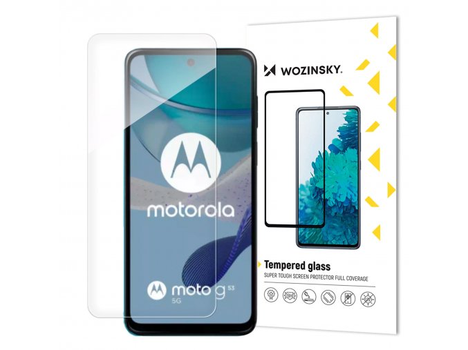 Tvrzené sklo na Motorola G53
