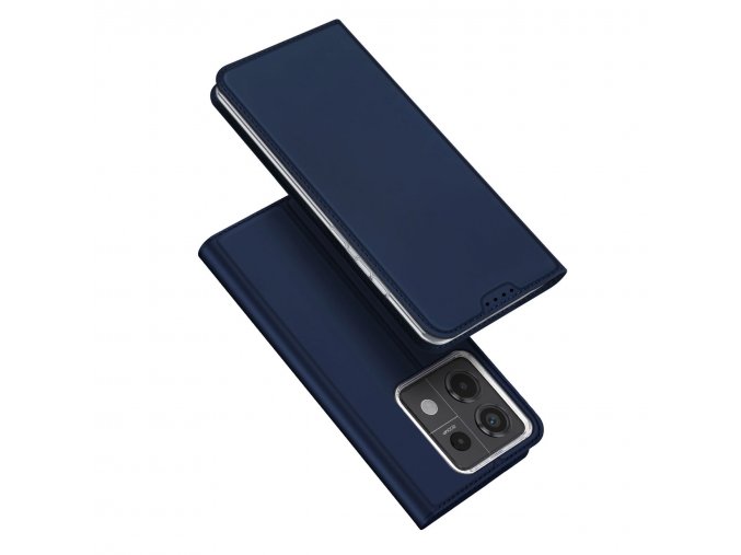 Dux Ducis Skin Pro luxusní flipové pouzdro na Xiaomi Redmi Note 13 Pro 5G - modré