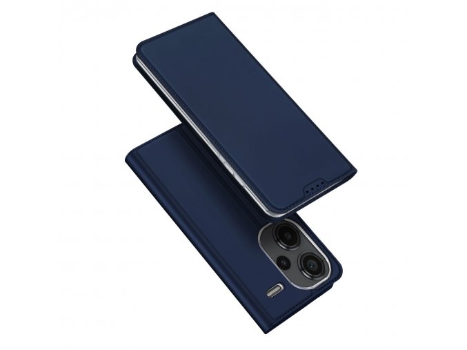 Dux Ducis Skin Pro luxusní flipové pouzdro na Xiaomi Redmi Note 13 Pro Plus 5G - modré