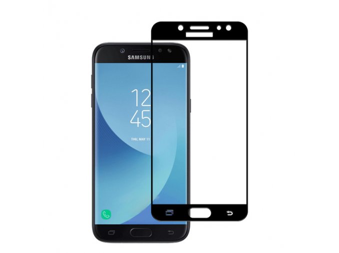 3D tvrzené sklo na Samsung J7 2017 černé