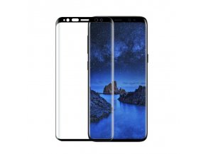 3D tvrzené sklo na Samsung S9 černé